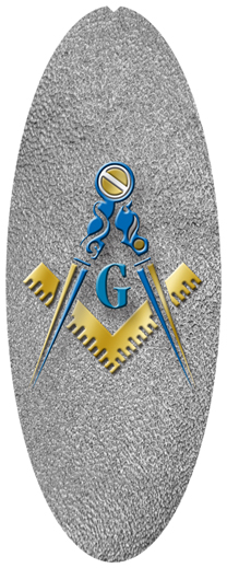 DNSA18-370-SH-SL Masonic Lodge Shimmer Silver